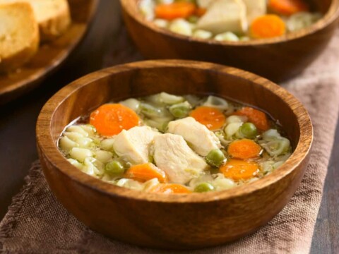 escalope de poulet petits pois carottes cookeo