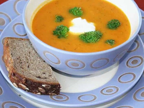 soupe de carottes cookeo
