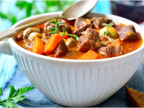 boeuf bourguignon avec sauce onctueuse au Cookeo