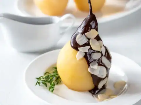 Poire belle Hélène au thermomix