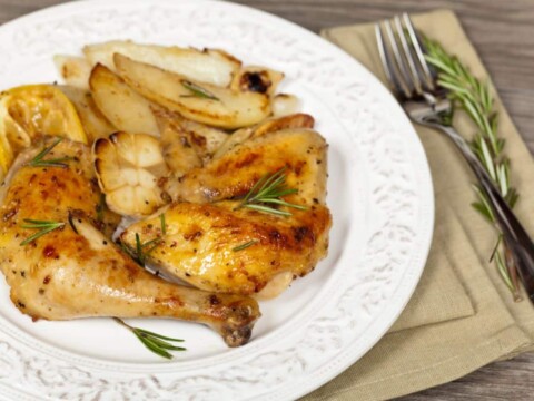 cuisses de Poulet à l'oignon au cookeo