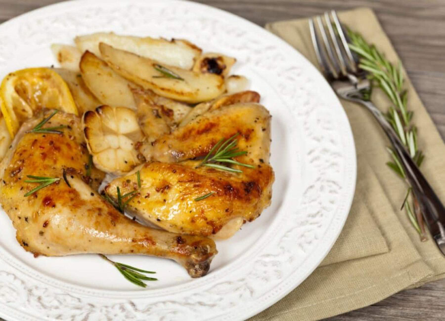 cuisses de Poulet à l'oignon au cookeo