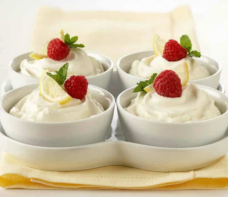 Creme citron vanille sans oeufs avec thermomix