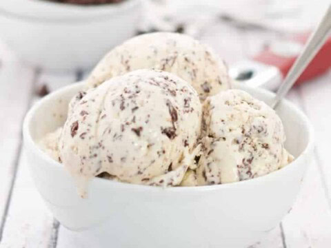 Creme glacee au chocolat et noix de coco avec thermomix