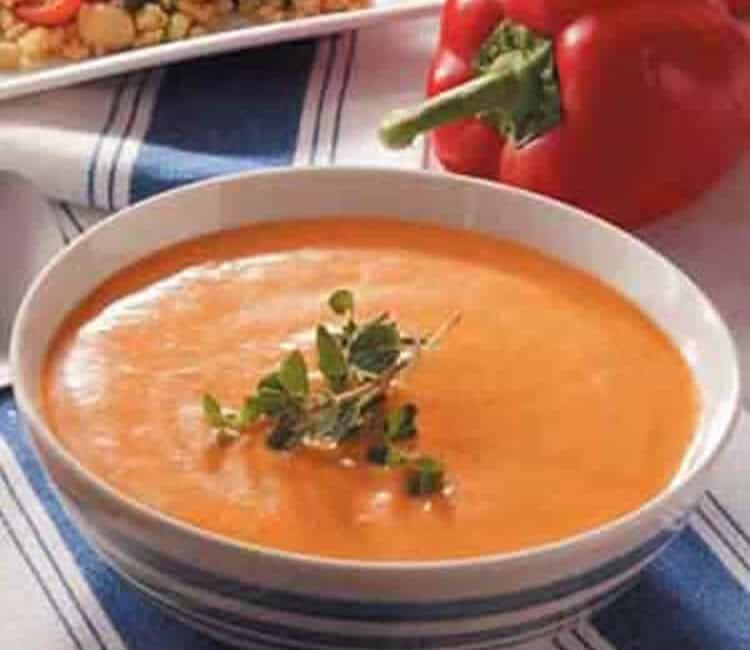 Veloute de poivrons au thermomix