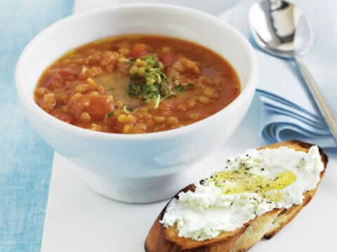 Lentilles carottes et tomates au cookeo