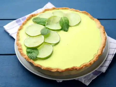 tarte au citron vert