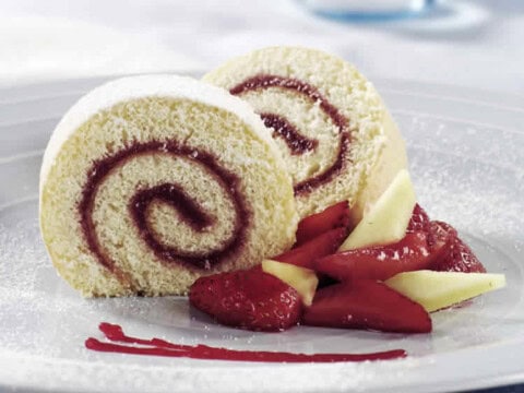 Gateau roulé à la confiture au thermomix