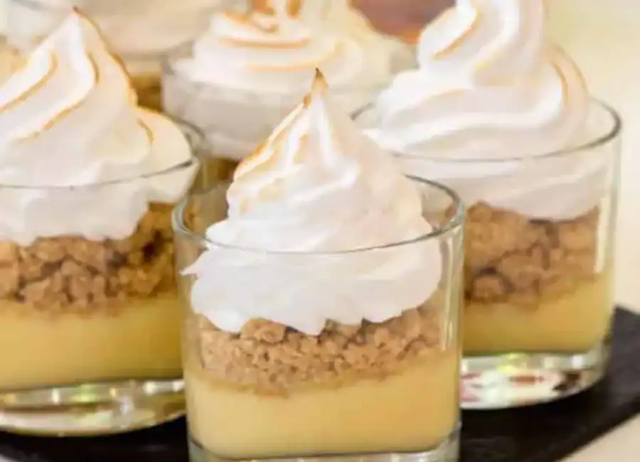 Verrine tarte citron au thermomix