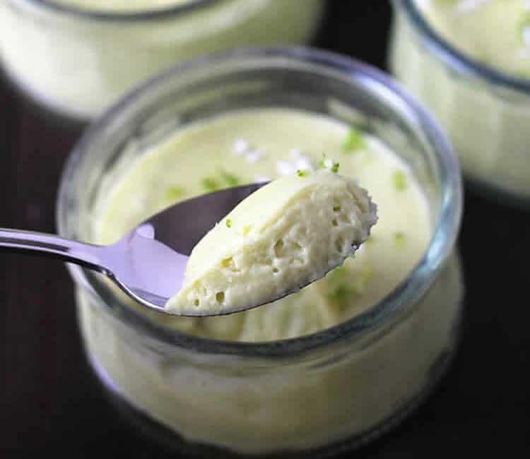 Crème légère au citron vert