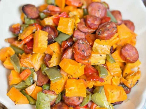 saucisses aux légumes au cookeo