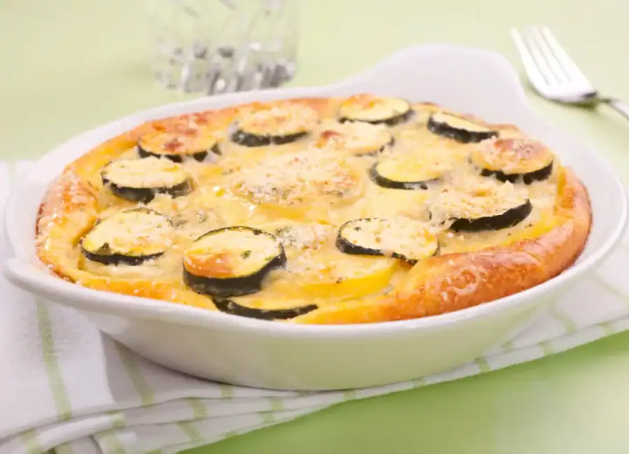 Recette gratin de courgettes ww