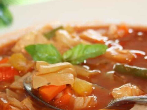 Recette soupe aux choux ww