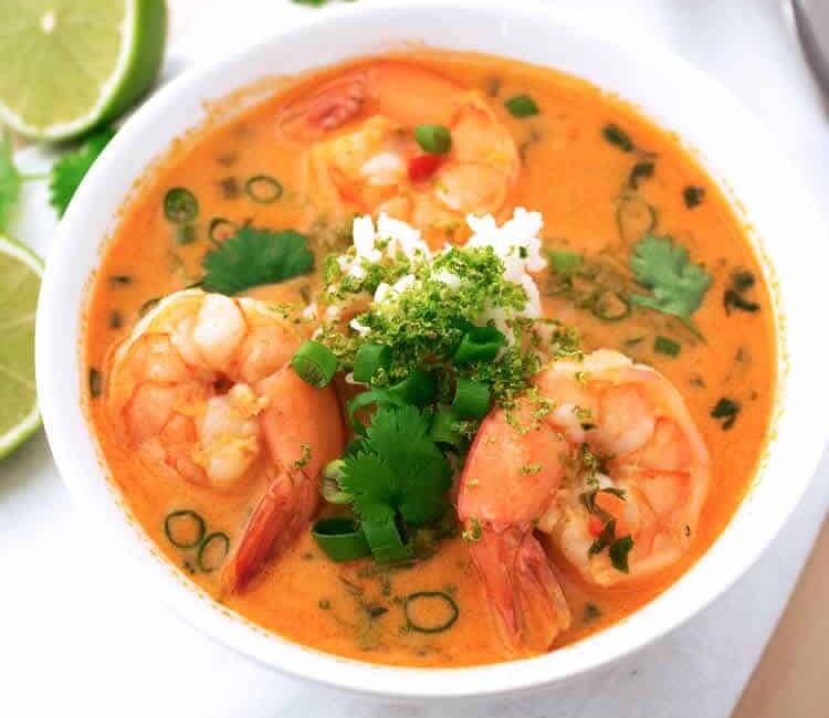 Soupe de crevette au thermomix