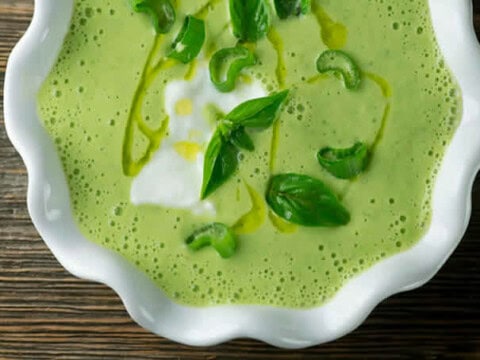 Gaspacho de courgettes au thermomix