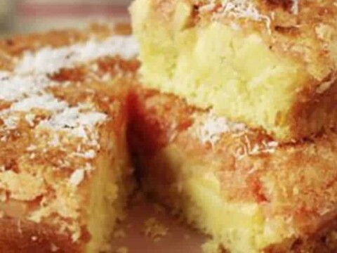 Gâteau aux pommes et noix de coco au thermomix
