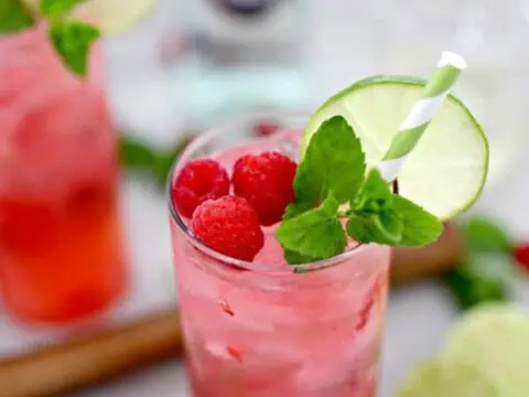 Mojito framboise au thermomix
