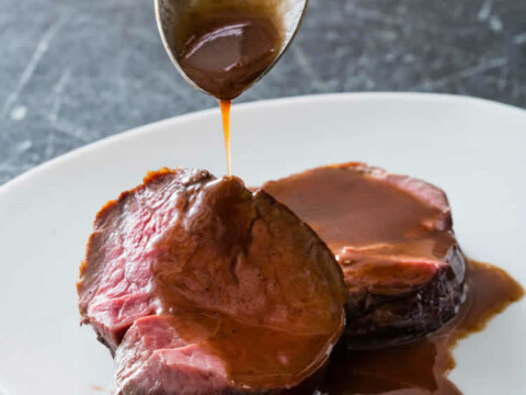 Sauce vin rouge