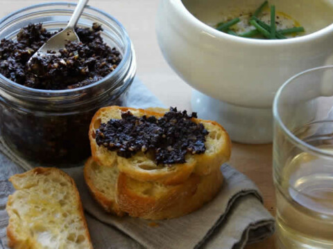 Tapenade olive noire au thermomix
