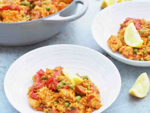 Paella express avec cookeo