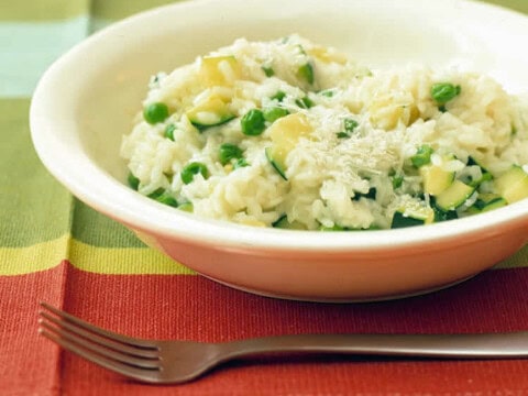 Risotto à la courgette et parmesan au thermomix