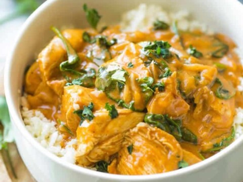 Curry de poulet coco express au thermomix