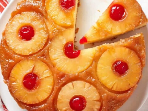 Gâteau renversé à l'ananas au thermomix