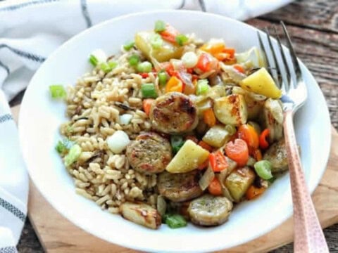 Saucisse de poulet aux carottes au cookeo