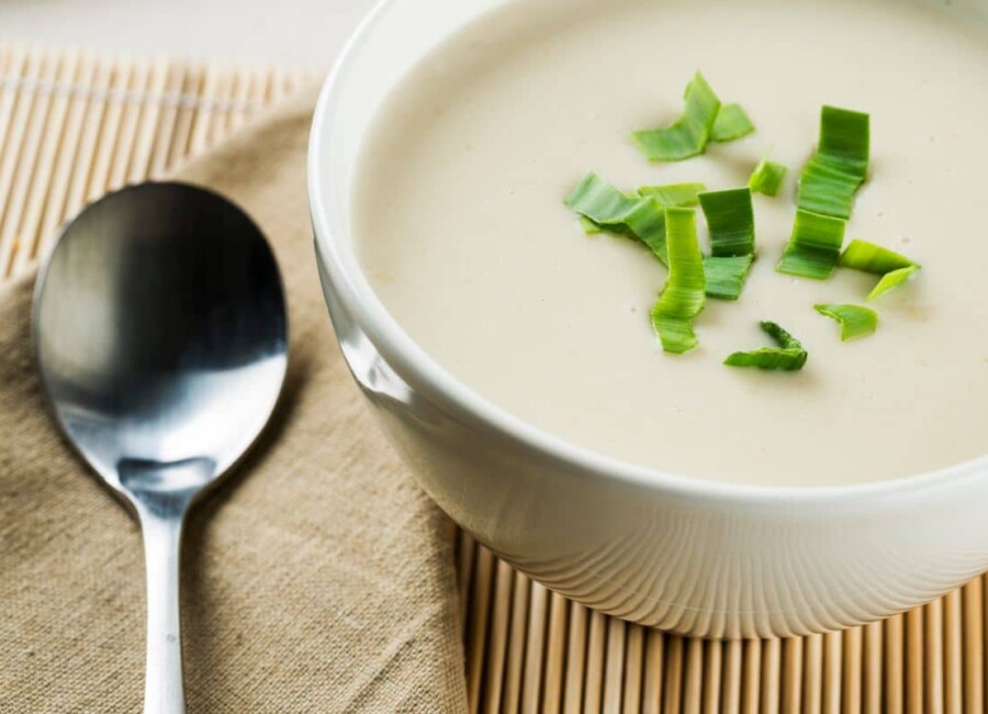 Soupe de courgette a la vache qui rit au thermomix