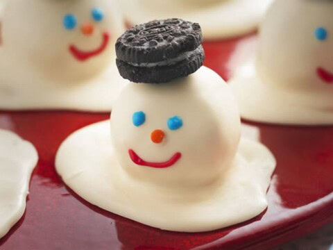 Bonhomme de neige au thermomix
