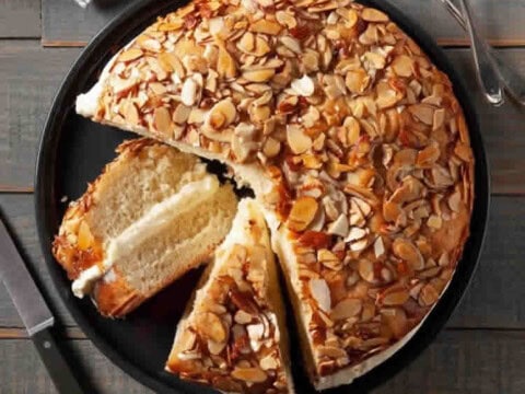 Gâteau aux amandes et à la crème au thermomix