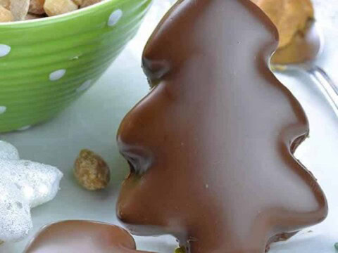 Sapins en chocolat au thermomix