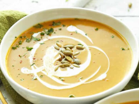 Soupe de courge facile