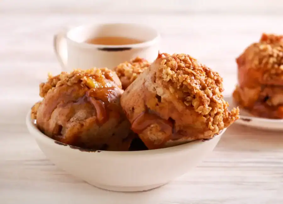 muffins pommes caramel au thermomix
