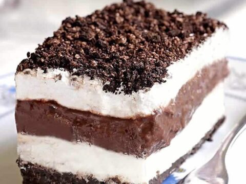 Lasagne au chocolat Oreo au thermomix