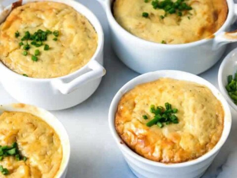 Mini gratin d'oignon à la crème