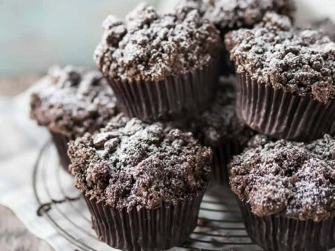 Muffins moelleux au chocolat au thermomix
