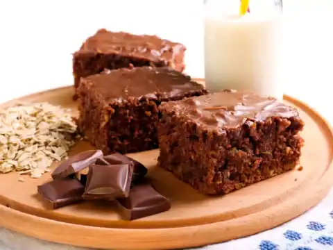Gâteau aux flocons d'avoine et chocolat au thermomix