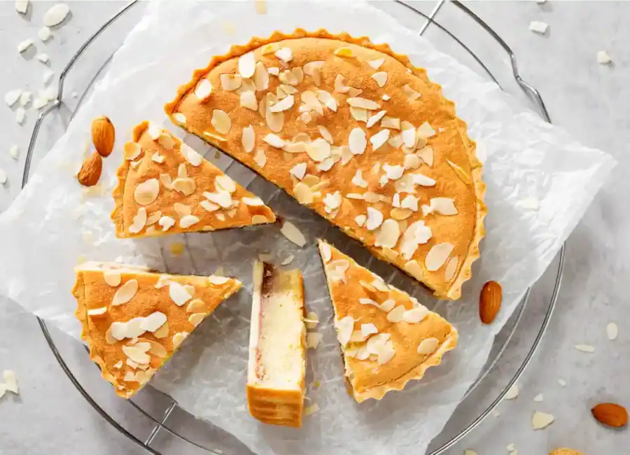 Tarte aux amandes effilées au thermomix