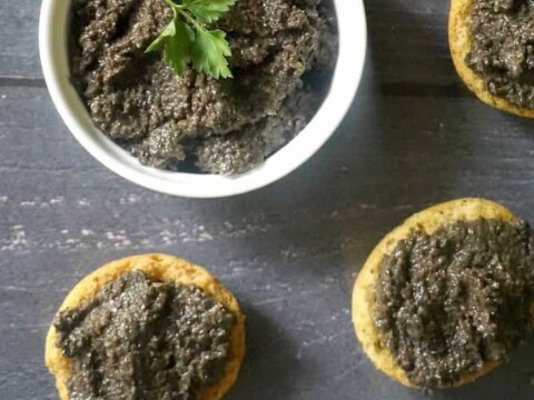 Tapenade noire facile au thermomix