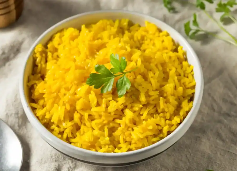 riz au curcuma