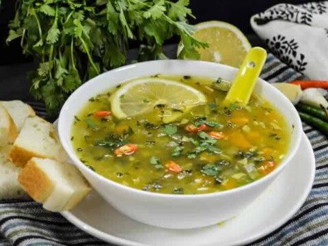 Soupe riche en vitamine C