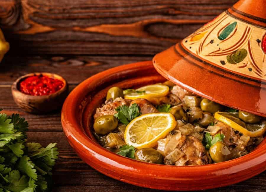 Tajine de poulet aux olives au cookeo