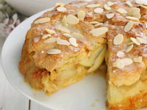 Gâteau aux pommes et amandes au thermomix