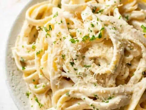 pâtes à la sauce alfredo au thermomix