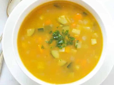 Soupe de courgettes et carottes au thermomix