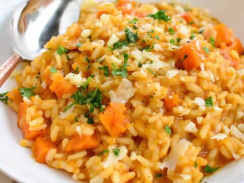 Risotto à la courge au cookeo