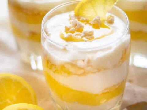 Mousse citron et crème au thermomix