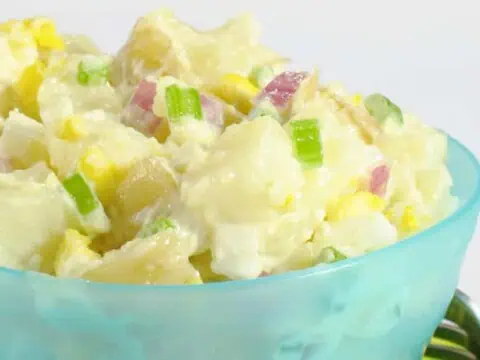 Salade de Pommes de Terre au Micro-Ondes