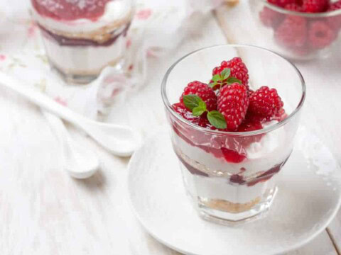 Tiramisu aux fruits rouges